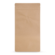 Stand Up Pouches Kraft Paper with Aroma Protection Valve Base