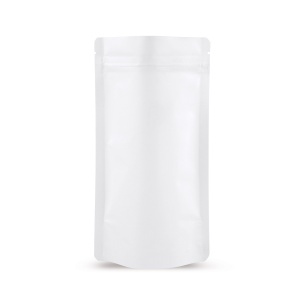 Stand Up Pouches Opaque White 